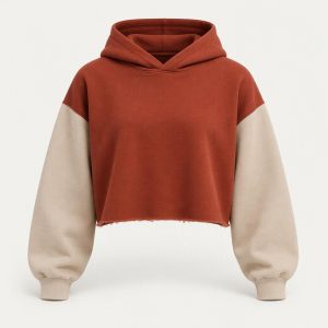 Cropped Hoodie „Rust Canyon“