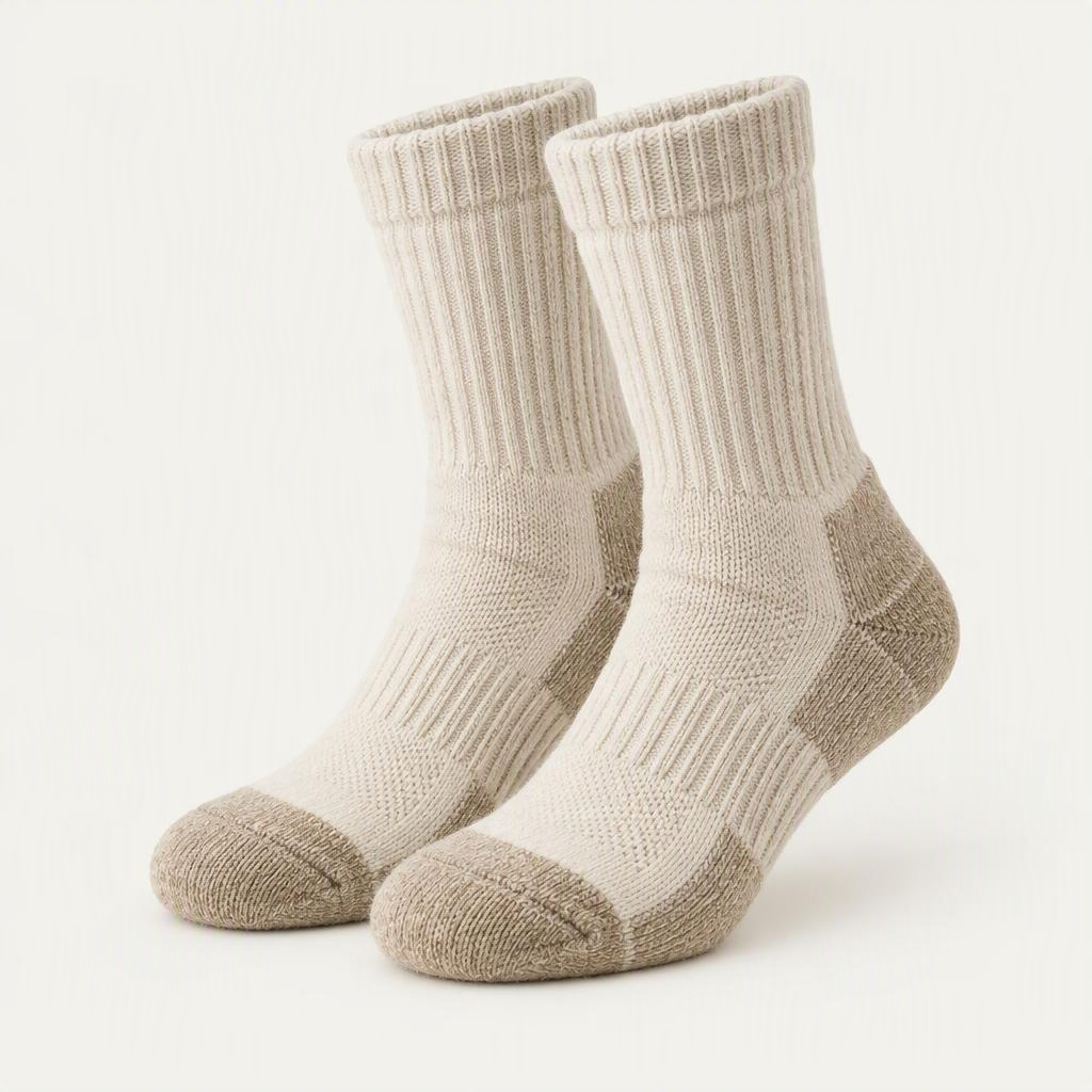 Merino Hike Socks „Bone Sand“