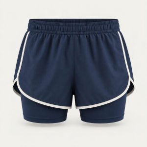 2-in-1 Short „Navy Chalk“