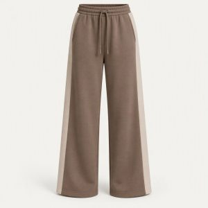 Wide Leg Sweatpant „Mocha Latte“