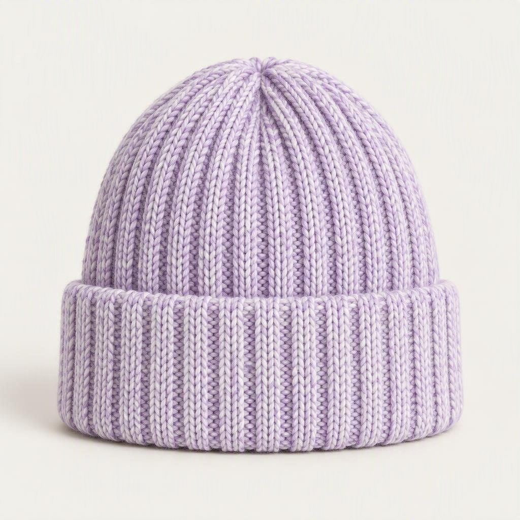 Beanie Rib „Lilac Mist“