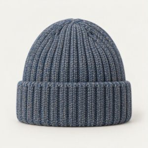 Beanie Rib „Steel Blue“