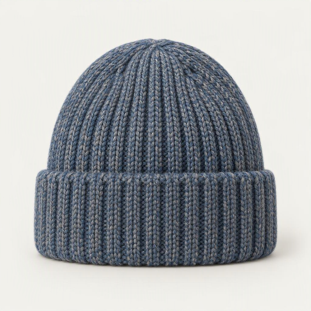 Beanie Rib „Steel Blue“