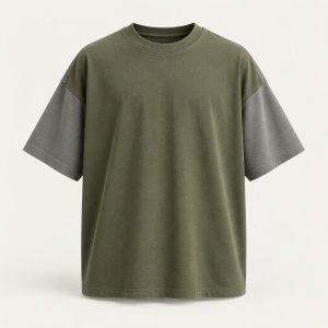 Boxy Tee „Moss Stone“