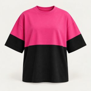 Boxy Tee „Electric Pink“