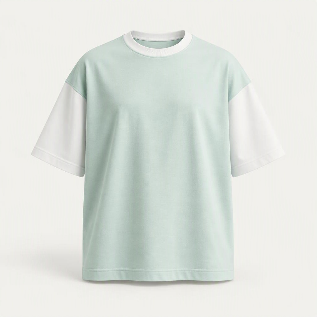 Boxy Tee „Arctic Mint“