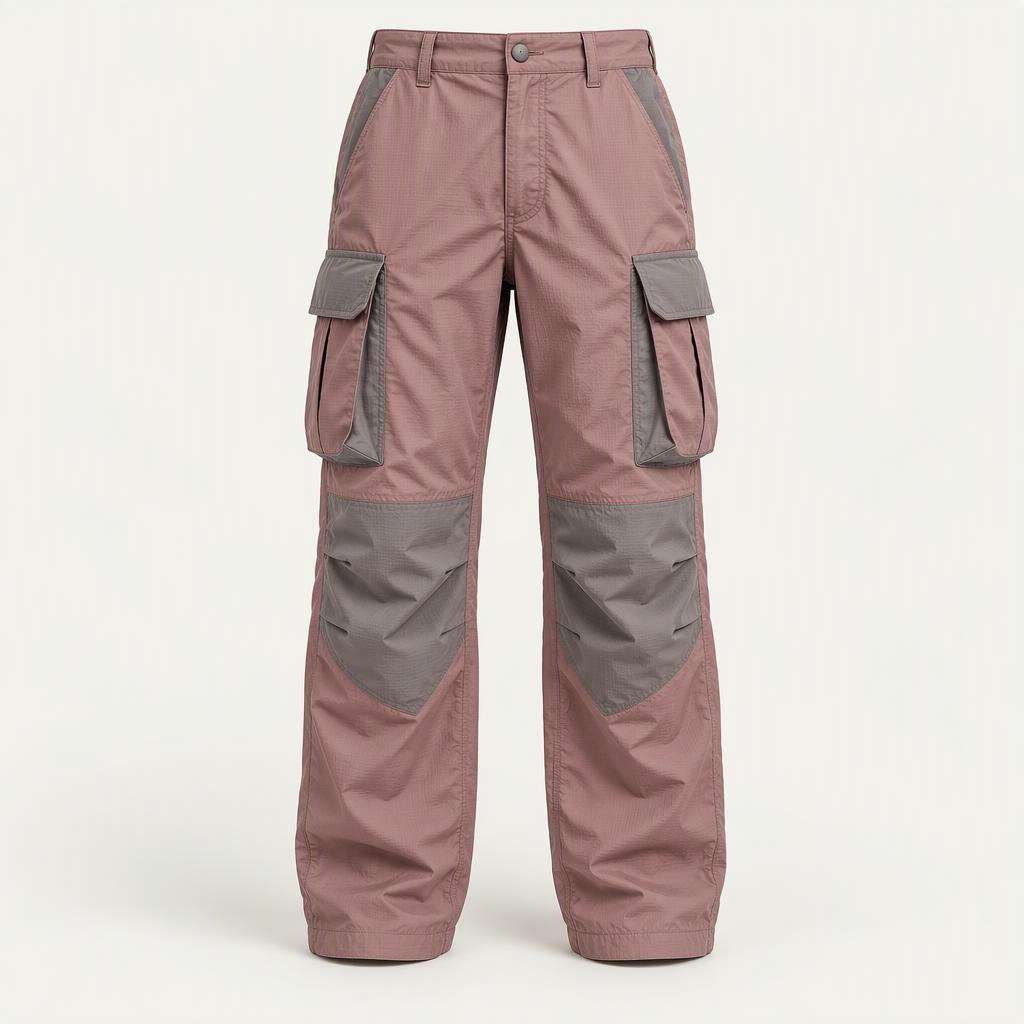 Cargo Pant Ripstop „Smoke Rose“