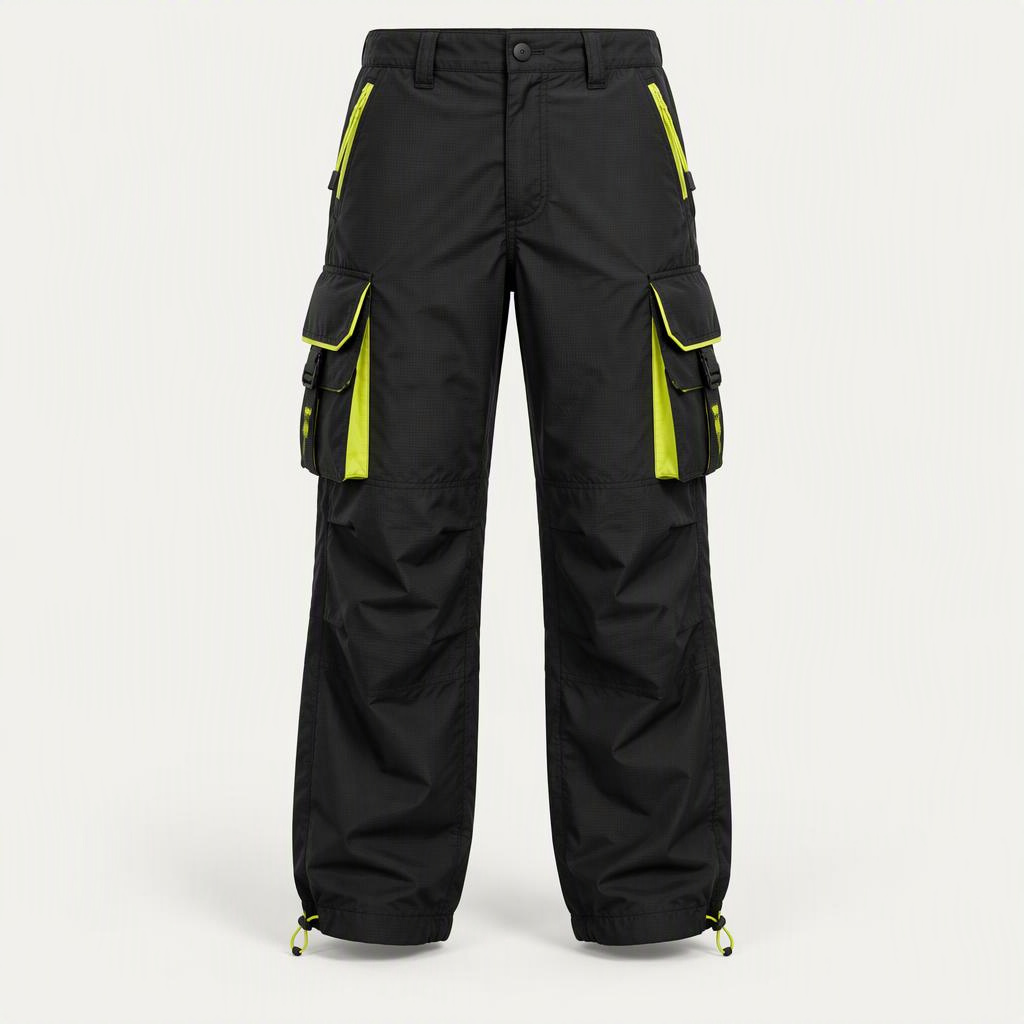 Cargo Pant Ripstop „Volt Black“