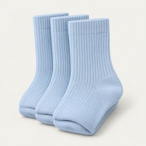 Crew Socks 3er-Pack „Ice Blue“