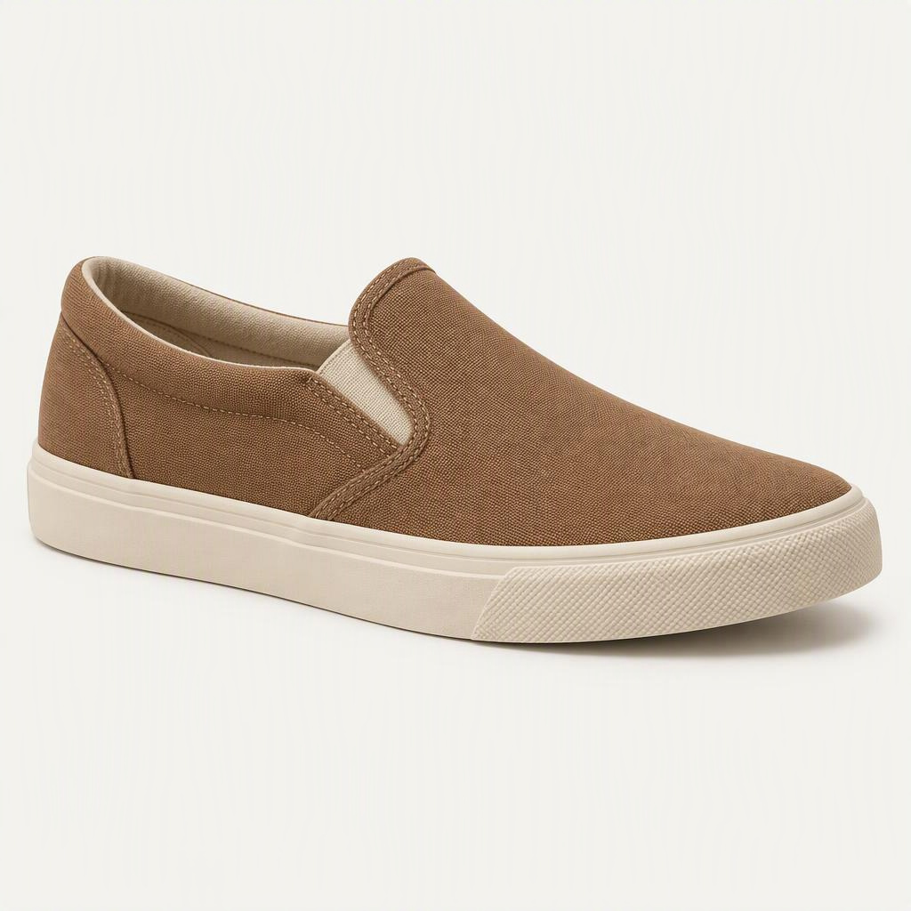 Canvas Slip-On „Desert Clay“