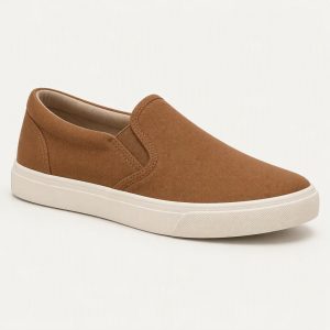 Canvas Slip-On „Caramel“