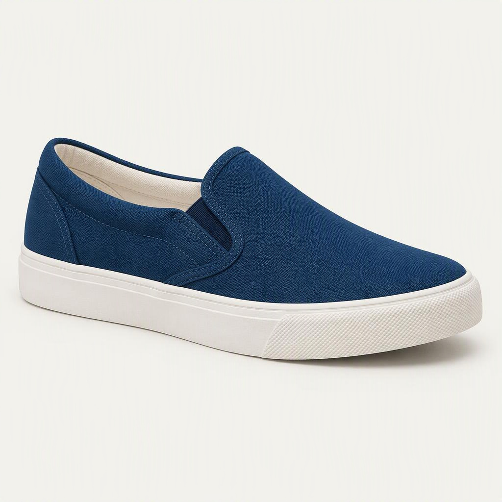 Canvas Slip-On „Ocean Depth“