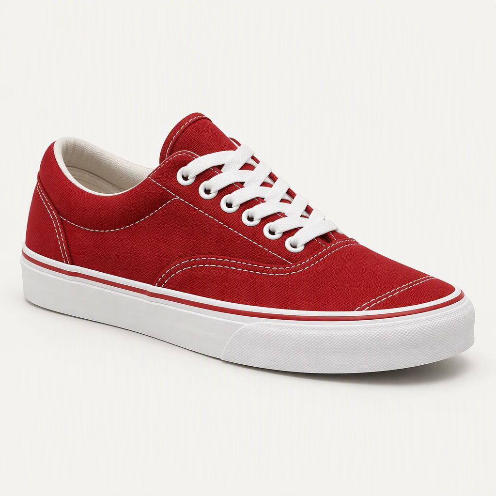 Canvas Vulc Pro „Cherry Red“
