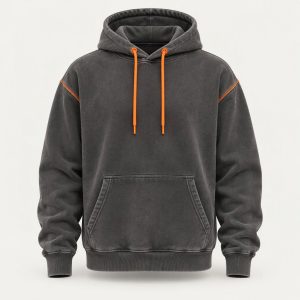 Garment Dyed Hoodie „Graphite Neon“