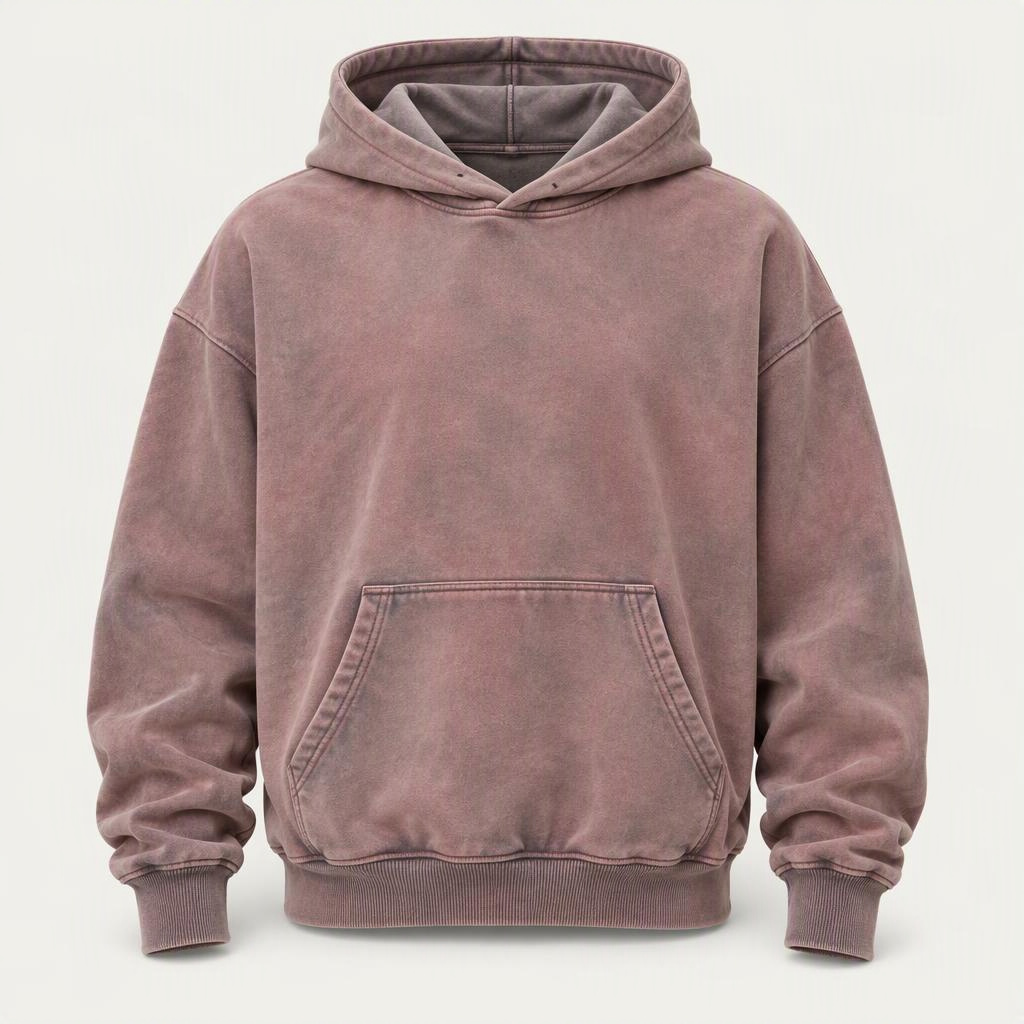 Garment Dyed Hoodie „Smoke Rose“