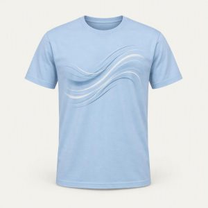 Graphic Motion Tee „Sky Haze“