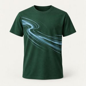 Graphic Motion Tee „Pine Ice“
