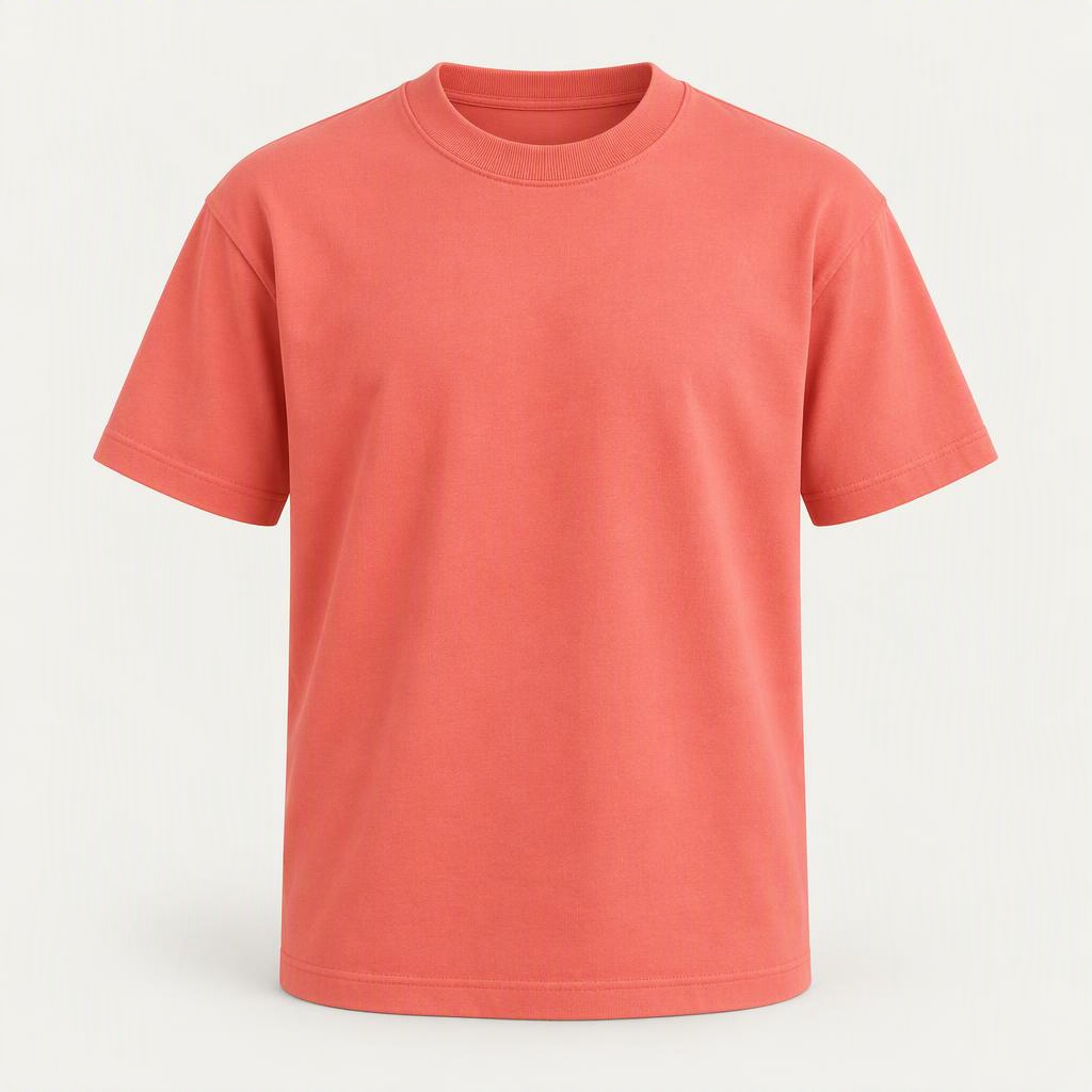 Heavy Tee „Coral Pop“