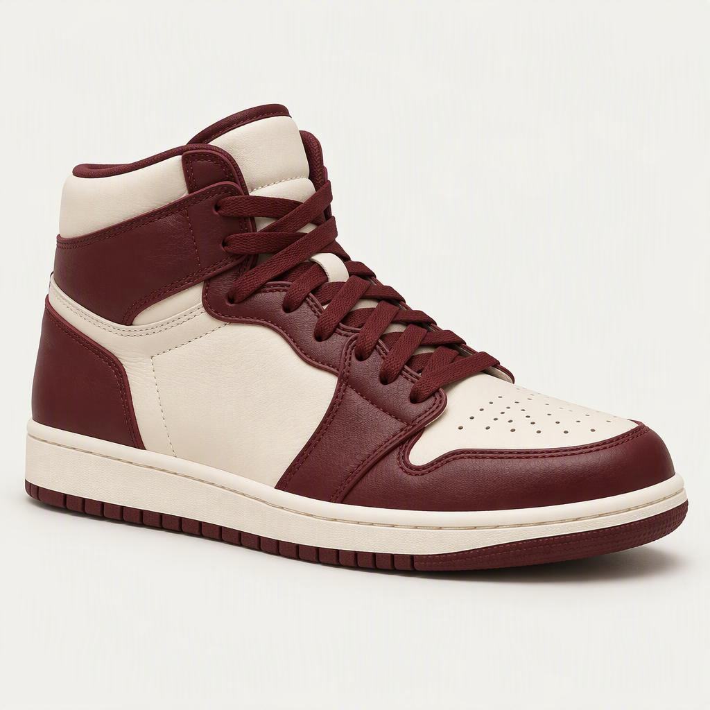 Hangtime Mid „Burgundy Cream“