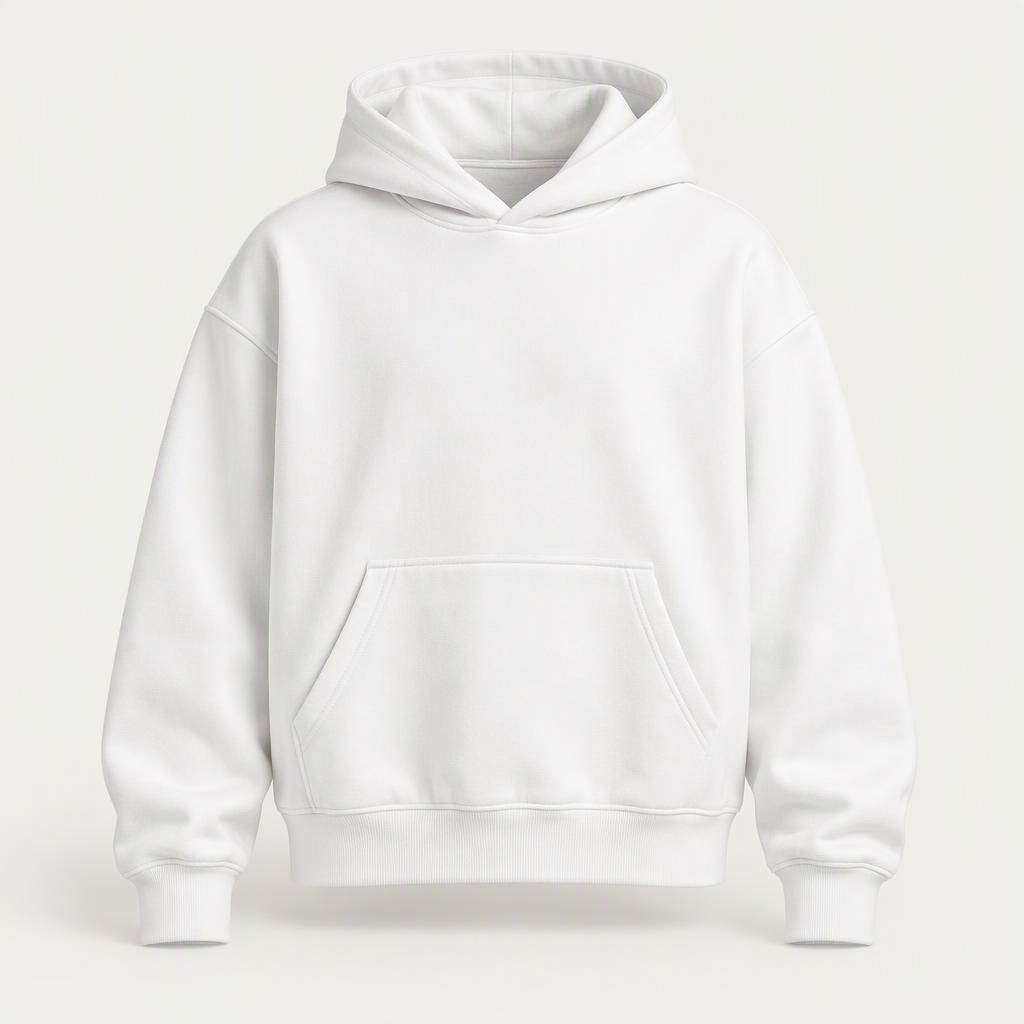 Heavyweight Hoodie „Triple White“