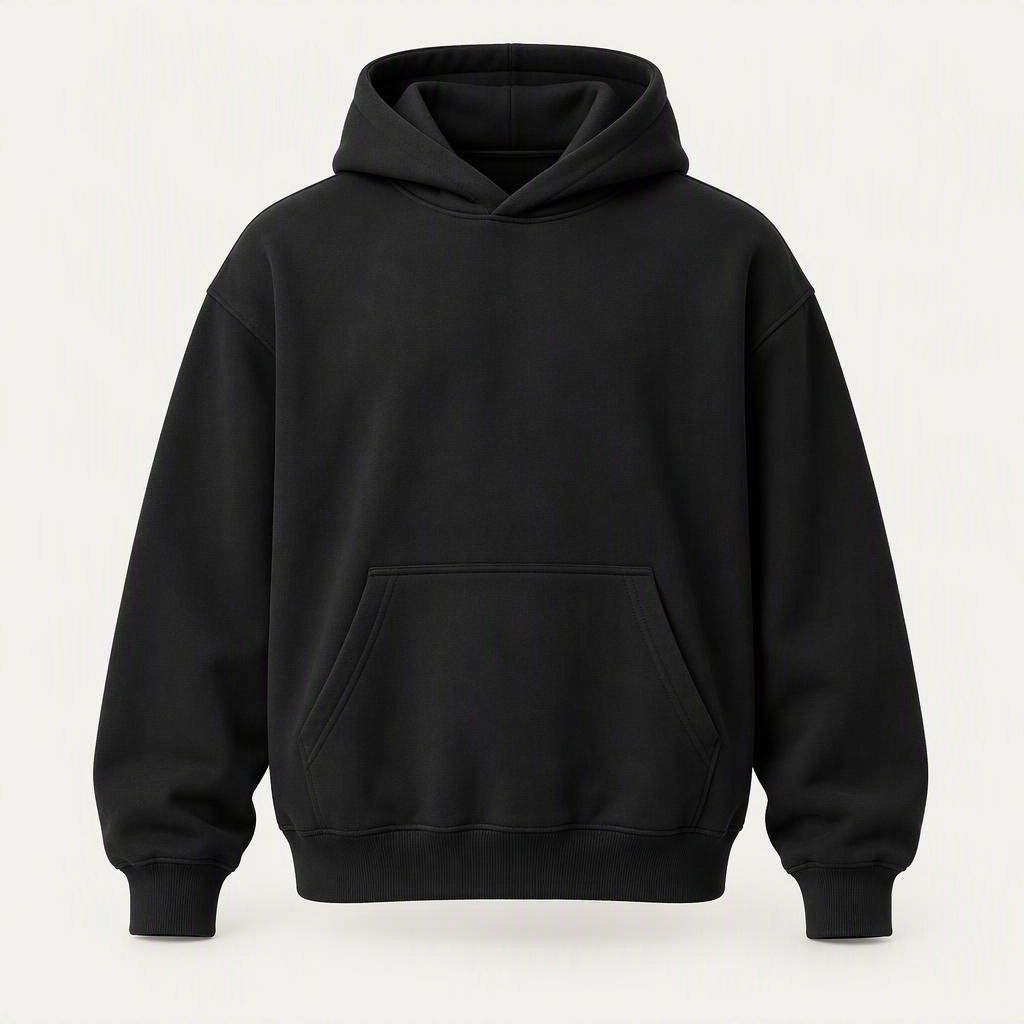 Heavyweight Hoodie „Triple Black“