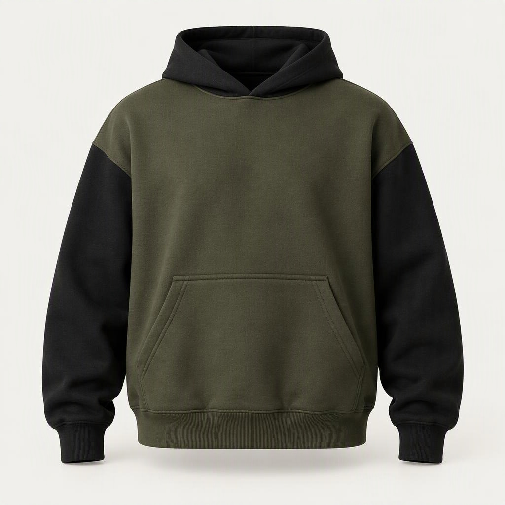 Heavyweight Hoodie „Olive Night“