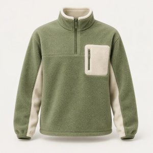 Half-Zip Fleece „Matcha“