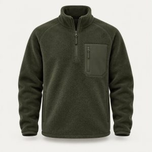 Half-Zip Fleece „Shadow Olive“