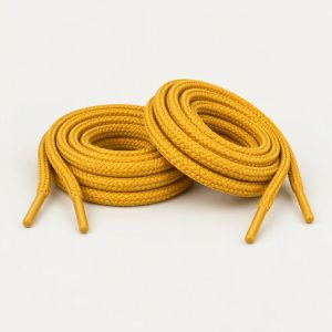 Schnürsenkel rund „Saffron“