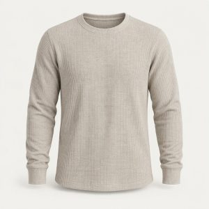 Longsleeve Waffle „Oatmeal“