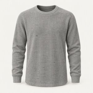 Longsleeve Waffle „Cement“