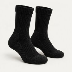 Merino Hike Socks „Triple Black“