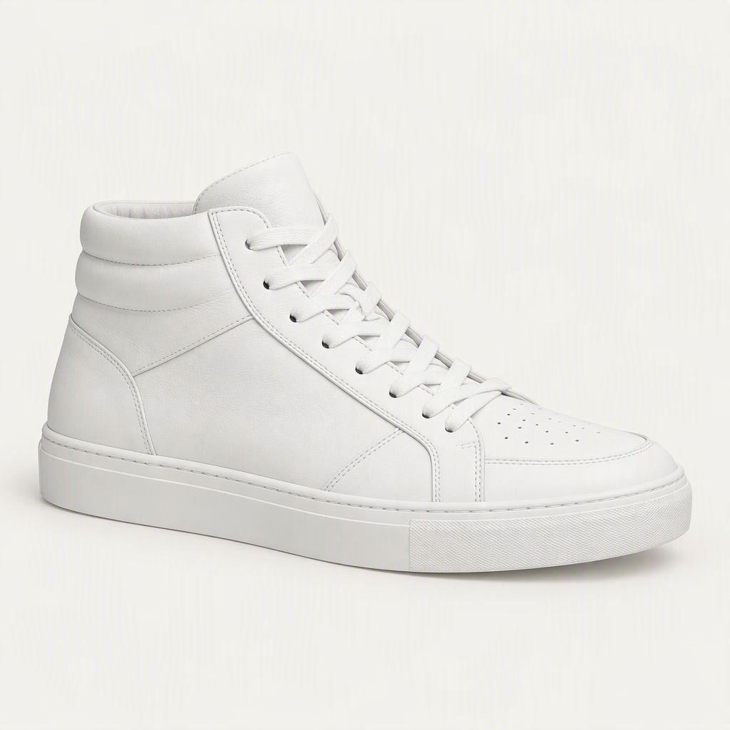 Mono Leather Mid „Triple White“