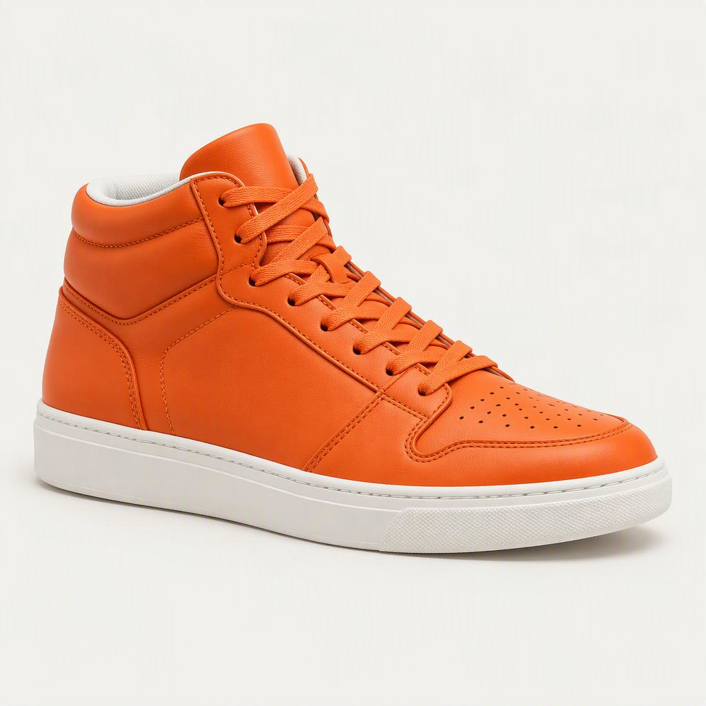 Mono Leather Mid „Signal Orange“