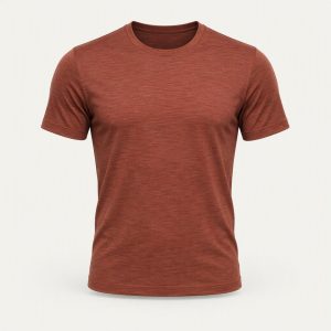 Merino Tee „Rust Canyon“