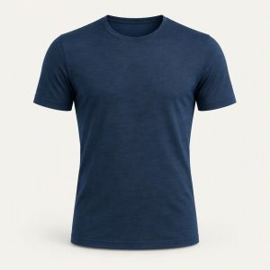 Merino Tee „Ocean Depth“