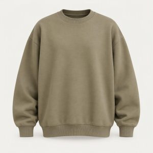 Oversized Crewneck „Khaki Field“