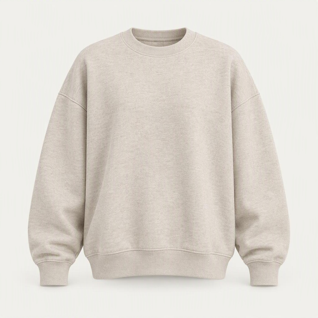 Oversized Crewneck „Oatmeal“