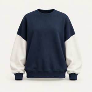 Oversized Crewneck „Navy Chalk“