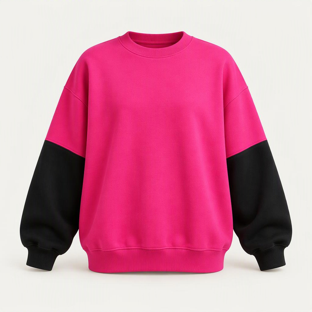 Oversized Crewneck „Electric Pink“