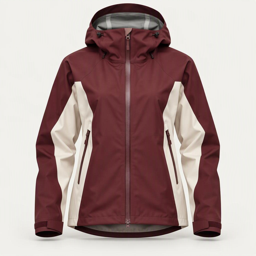 Rain Shell 3L „Burgundy Cream“