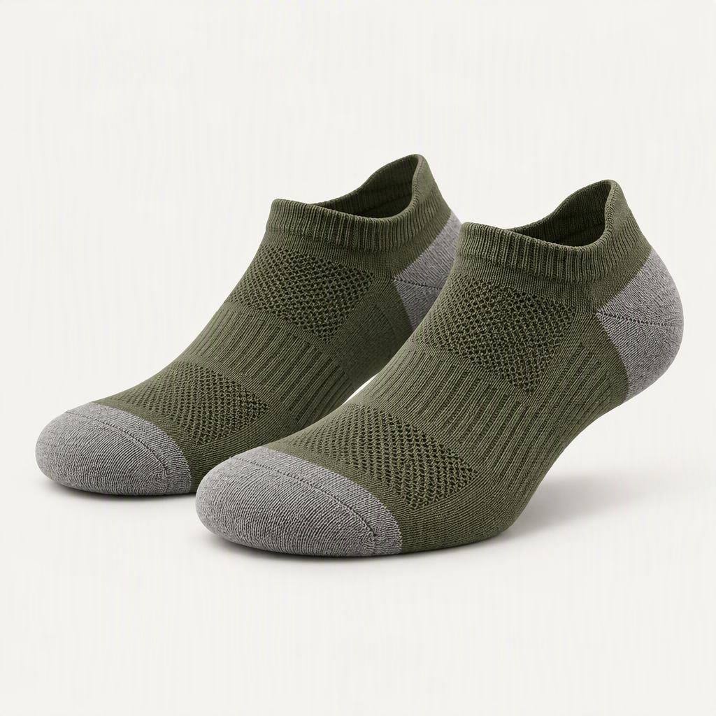 Run Socks Light „Moss Stone“