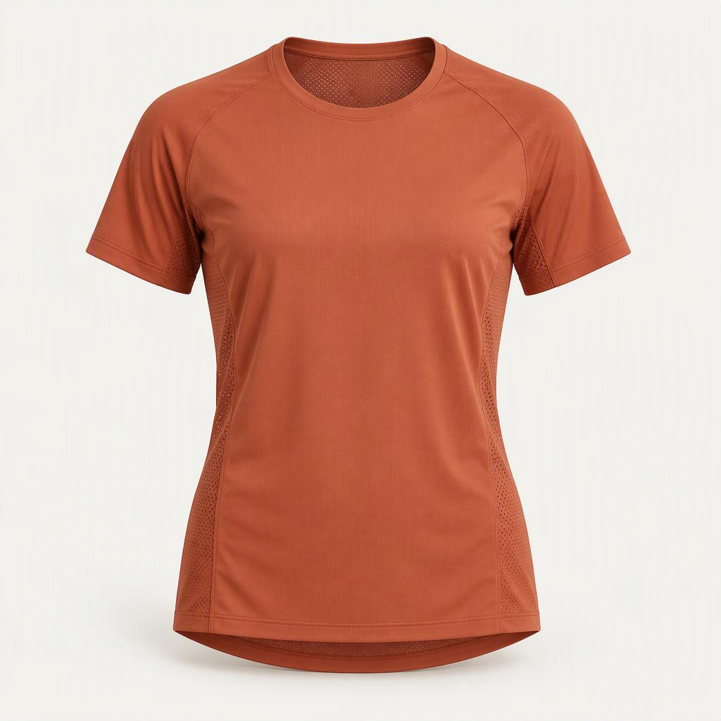 Run Tee Dry „Terracotta“