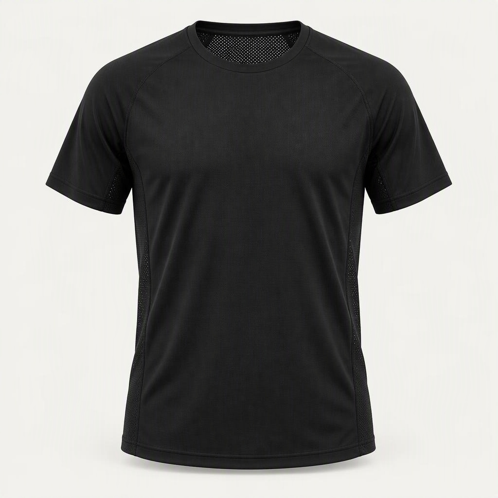 Run Tee Dry „Triple Black“