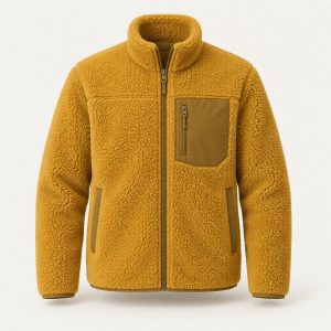 Sherpa Fleece Jacket „Saffron“