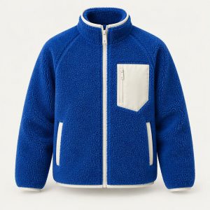 Sherpa Fleece Jacket „Cobalt Rush“