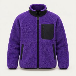 Sherpa Fleece Jacket „Ultraviolet“