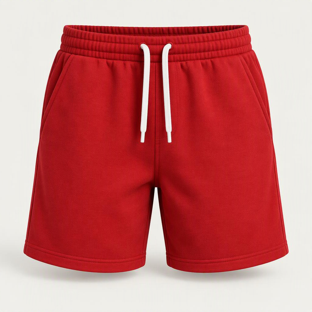 Sweat Short „Cherry Red“