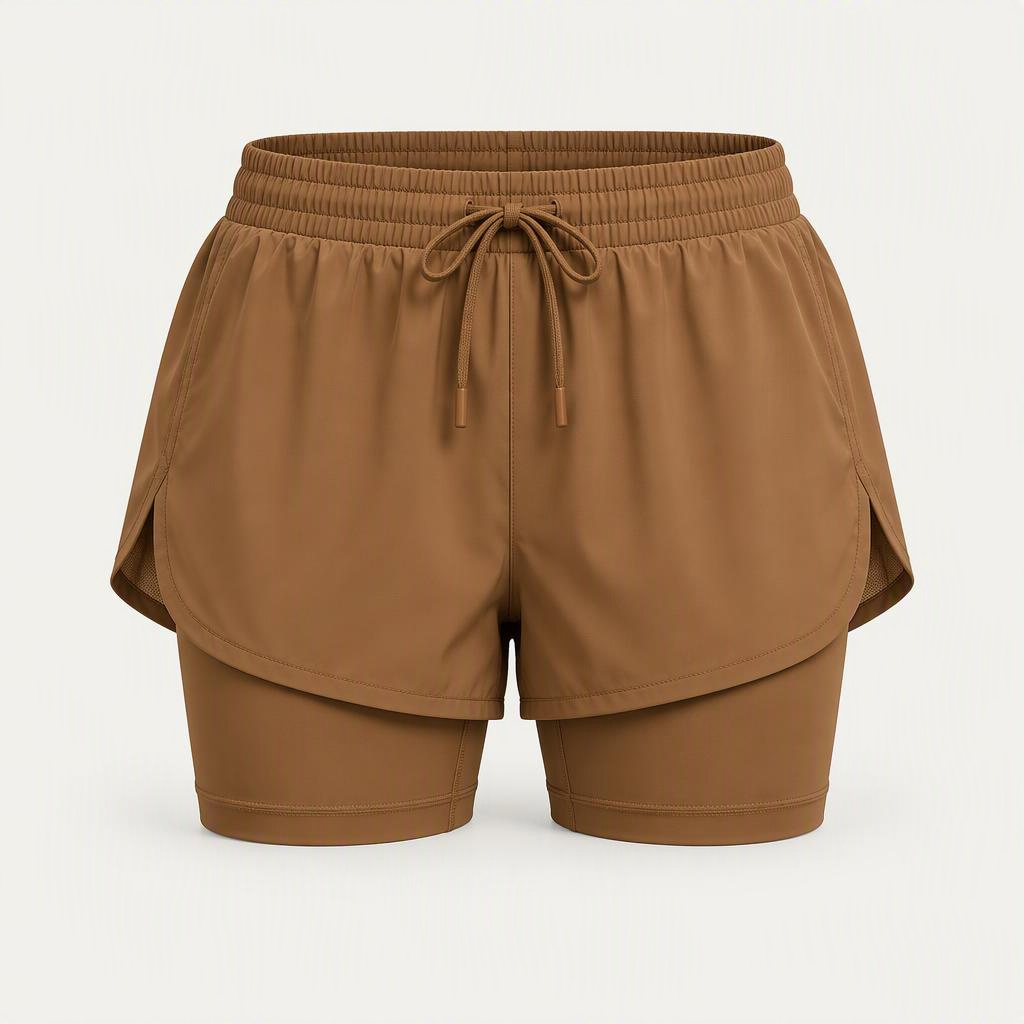 2-in-1 Short „Caramel“