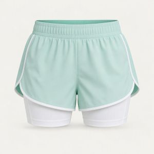2-in-1 Short „Arctic Mint“